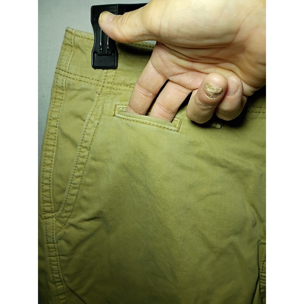 American Eagle Outfitters Longboard Shorts Mens 32 Beige Skater Grunge Bermuda - Picture 6 of 10